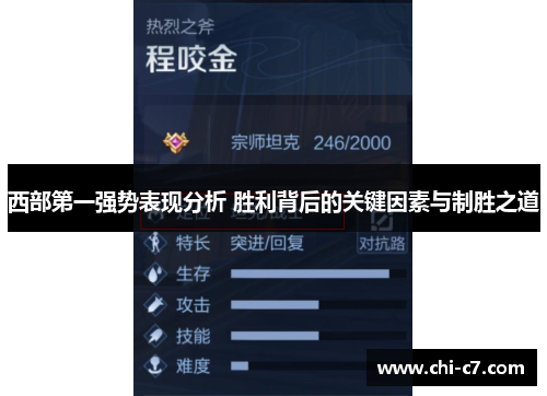西部第一强势表现分析 胜利背后的关键因素与制胜之道