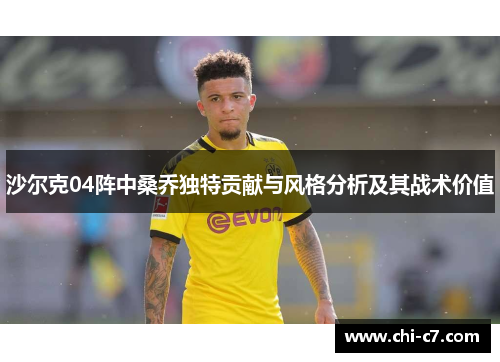 沙尔克04阵中桑乔独特贡献与风格分析及其战术价值 沙尔克04阵中桑乔独特贡献与风格分析及其战术价值